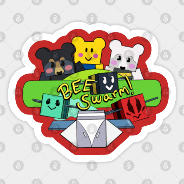 Bee Swarm Roblox Sticker Teepublic Uk - roblox bee swarm