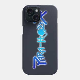 Para-holiX Logo Blue Gradient Phone Case