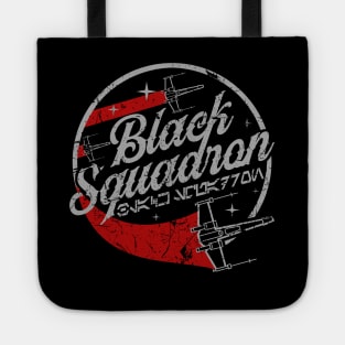 Black Squadron Script Tote