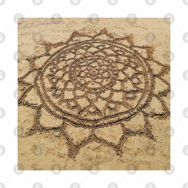 Beach Mandala by julieerindesigns