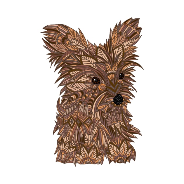 Cute Yorkie by ArtLovePassion