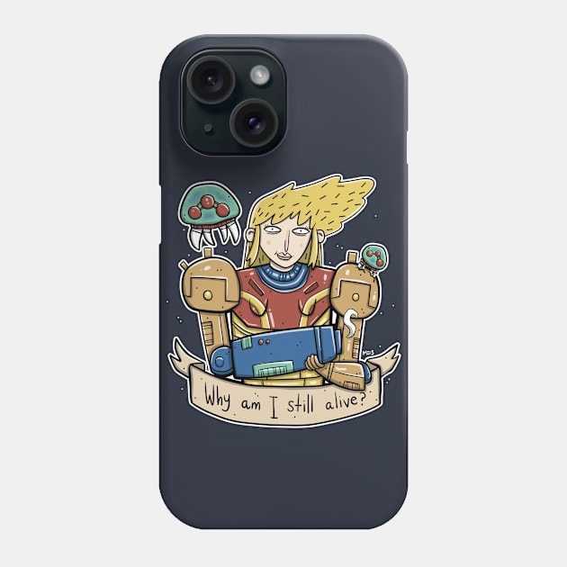 Why Am I Still Alive? Phone Case by mattsinor