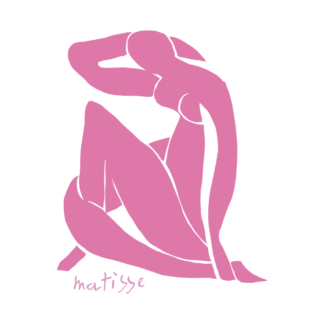 Matisse Nude in Pink by Petras