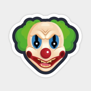 Scary Clown Magnet