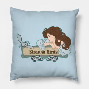 Strange Birds Tee Pillow