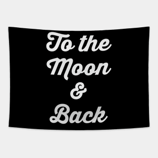 To The Moon and Back Tapestry