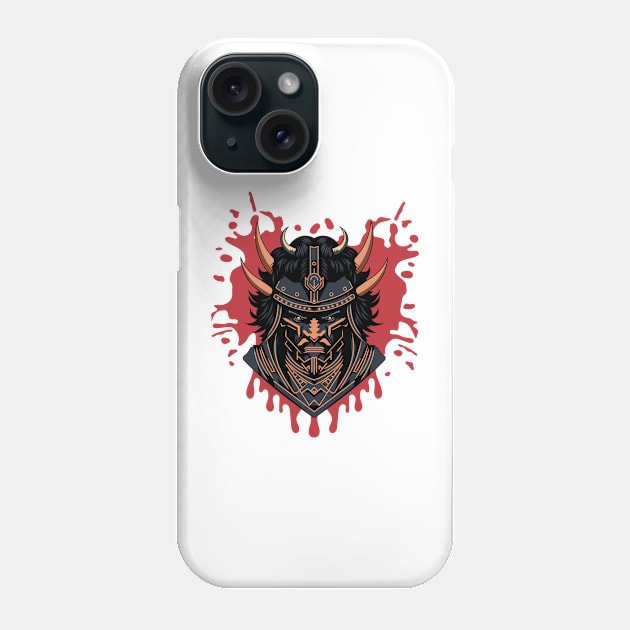 Samurai Warrior Phone Case by VecTikSam