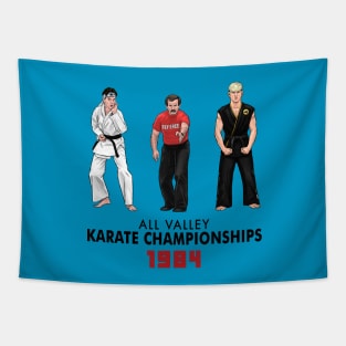 ALL VALLEY KARATE CHAMPIONSHIP 1984 Tapestry