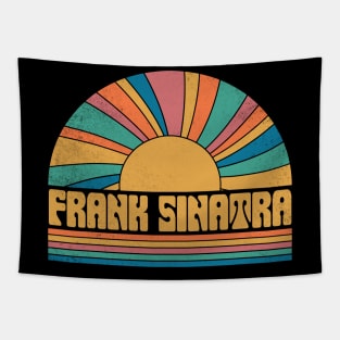 Graphic Sinatra Proud Name Distressed Birthday Retro Style Tapestry