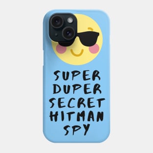 Super Duper Secret Hitman Spy Phone Case