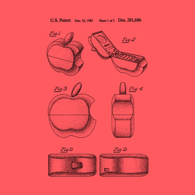 Apple Cellphone Patent 1985 by Joodls