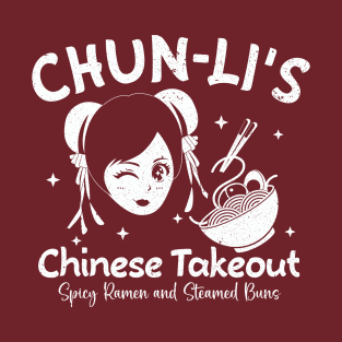 Chun-Li Chinese Takeout T-Shirt