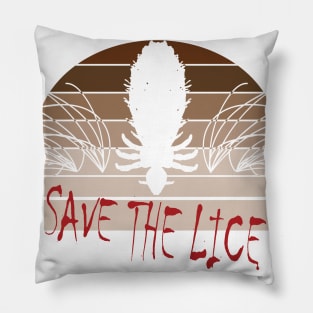 Save The Lice Pillow