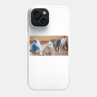 The cute cats gangs Phone Case