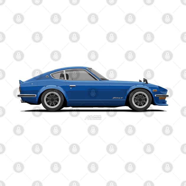 Fairlady 240z Devil Z Blue by ARVwerks