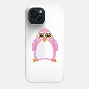 Pink Penguin Phone Case