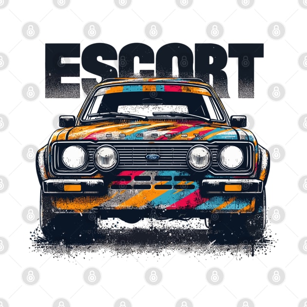 Ford Escort by Vehicles-Art