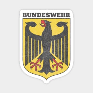 Bundeswehr / Deutsche German Coat Of Arms Faded Design #2 Magnet