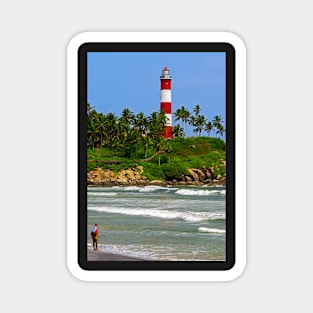 Kovalam Lighthouse. Magnet