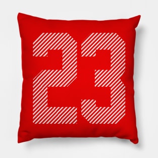 Iconic Number 23 Pillow