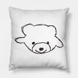 Incoming Smiley Bear Pillow