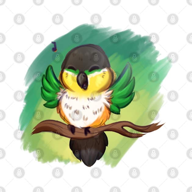 Caique by NikkiArtzStudio