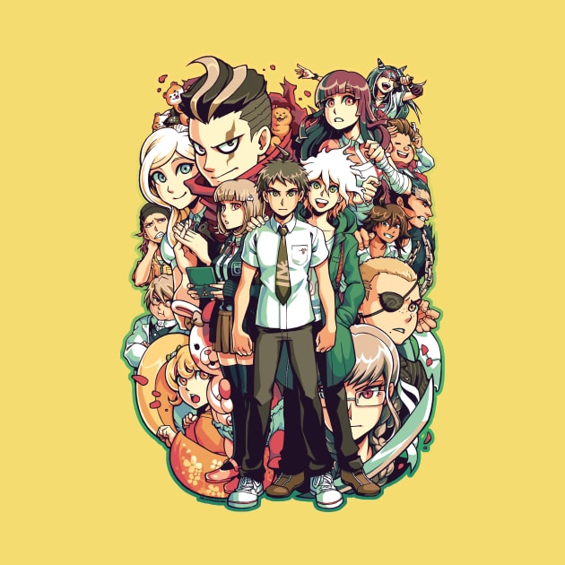 Danganronpa 2 by H0lyhandgrenade