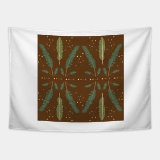 Leaf Jungle Pattern Tapestry