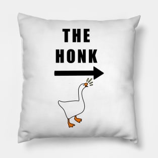 THE HONK funny matching t-shirts Pillow