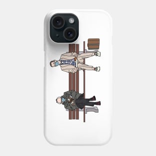 Bernie Sanders and Forrest Gump (color) Phone Case