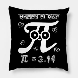 Happy Pi Day 3,14 Pillow