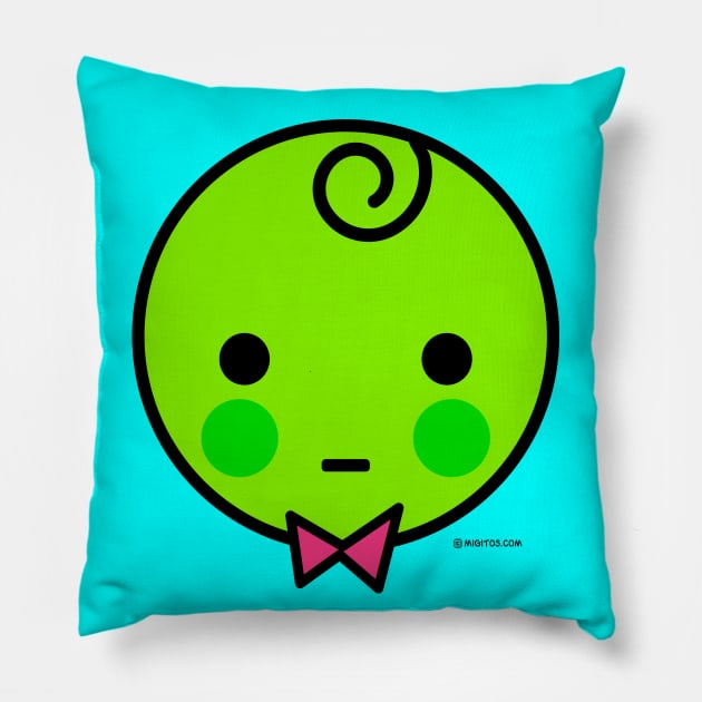 Chícharo! Pillow by migitos