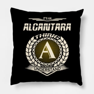 Alcantara Pillow