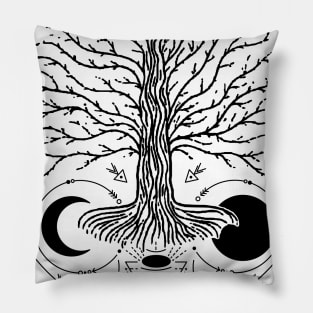 Yggdrasil - Tree of Life | Norse Pagan Symbol Pillow