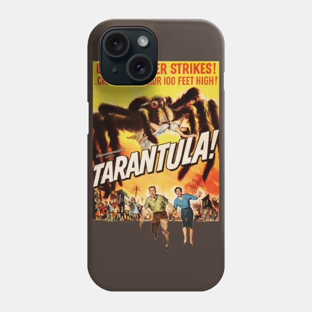 Tarantula Vintage Movie Poster Phone Case by Nerd_art