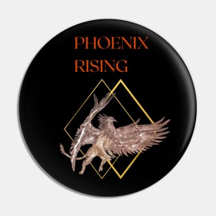 Phoenix Rising Pin