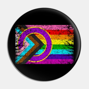 Intersex Inclusive Progress Pride Flag  LGBT Progress Pin