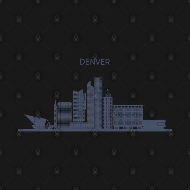 Great US City Denver by gdimido