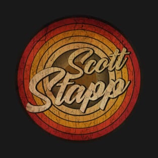 arjunthemaniac, circle retro faded Scott Stapp T-Shirt