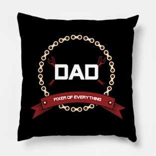 dad fixer for everything Dad Shirt Men Fathers Day Birthday Pillow