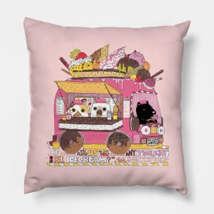 Ice-cream Truck Pillow