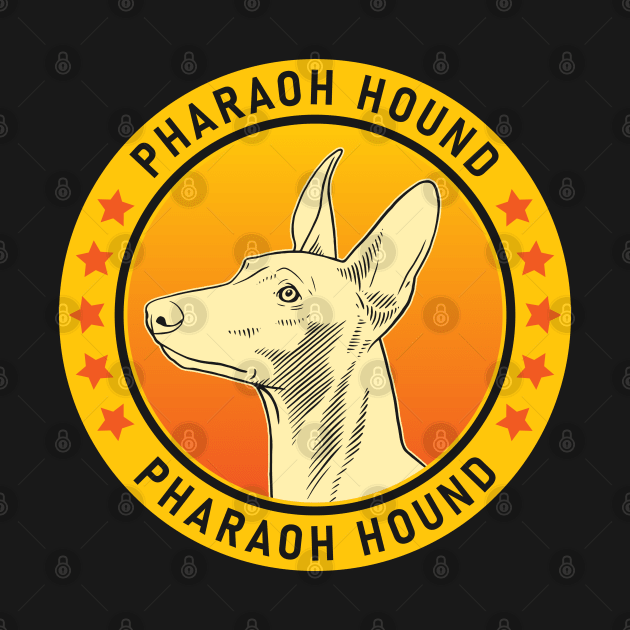 Pharaoh Hound Dog Portrait by millersye