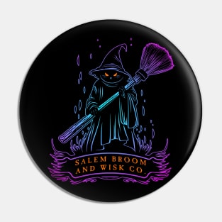 Salem Broom Company Design Pin