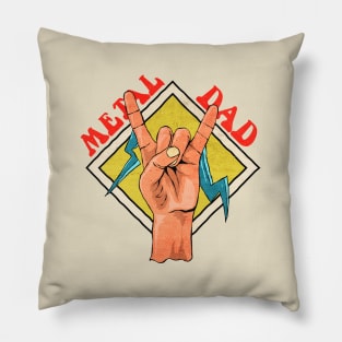 Metal Dad Pillow