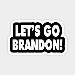 Let's Go Brandon Big Bold Letters Magnet