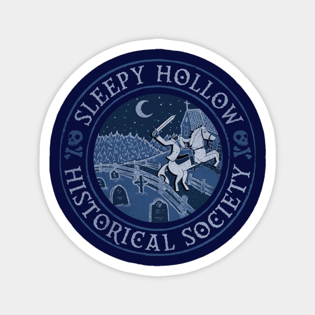 Sleepy Hollow Historical Society Magnet by TeeMagnet