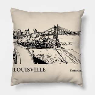 Louisville - Kentucky Pillow