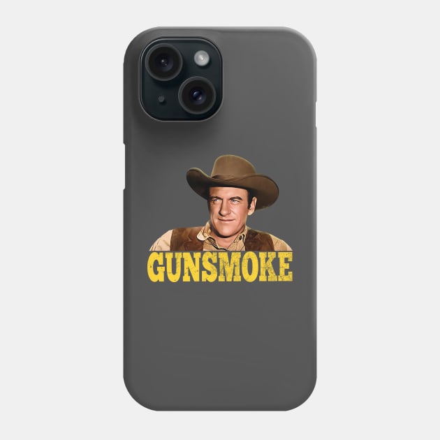 Gunsmoke - Matt Dillon Phone Case by wildzerouk