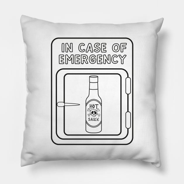 Emergency Hot Sauce Pillow by Blister