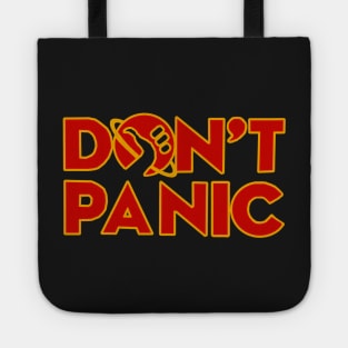 Don't panic The Hitchhiker's Guide to the Galaxy Tote